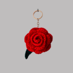 Red Rose Keychain